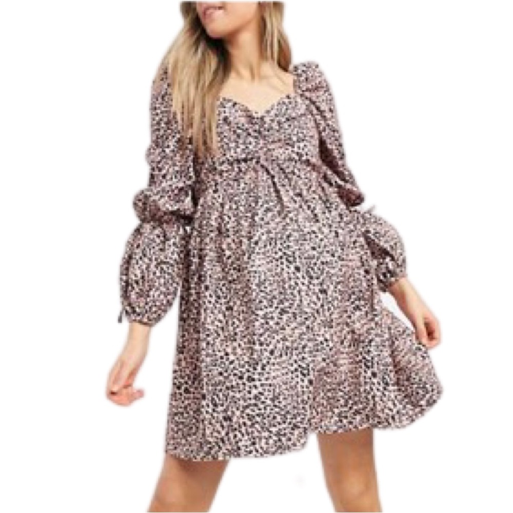 ASOS Maternity Leopard Dress